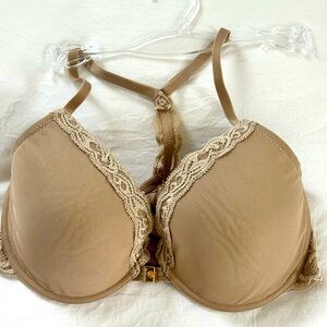 Natori Front Close Feathers T-back Bra